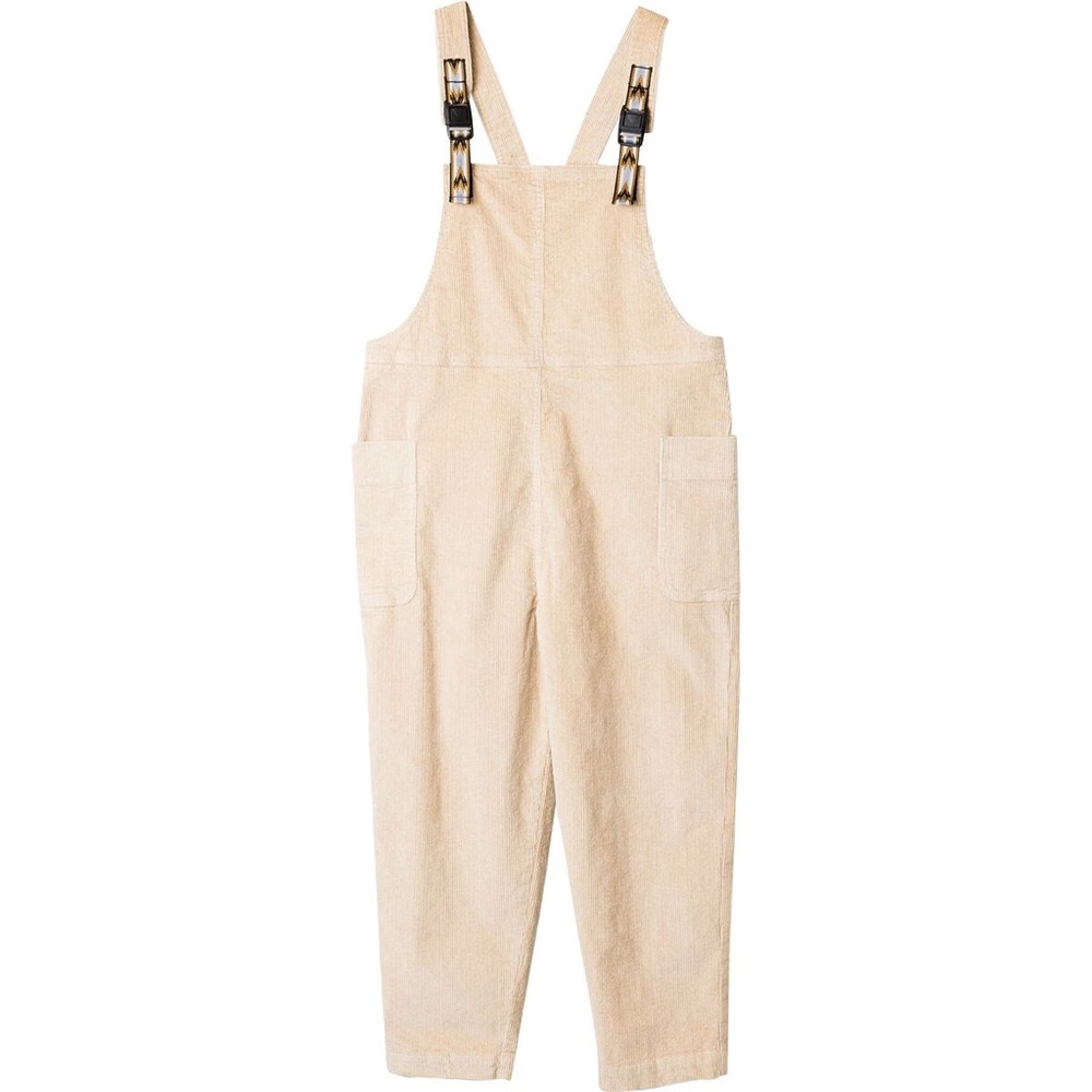 Kavu San Juan Irish Cream Corduroy Overalls - Size Medium